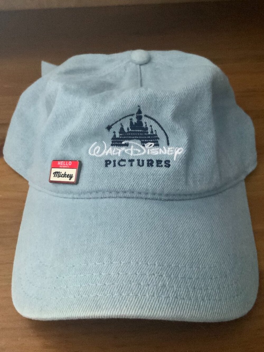 WALT DISNEY PICTURES ADULT HAT - BLUE - ONE SIZE